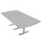 Skutchi Designs 45 in W, 96 in L, 29 in H, Engineered Wood Top, Grey HAR-AREC-46x92-T-XD01 - alternate 1
